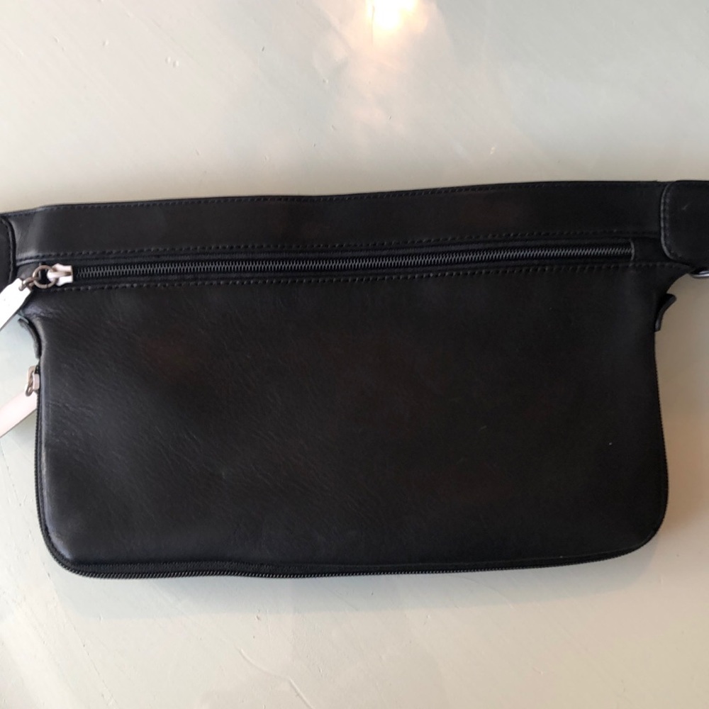 HOBO International black leather belt bag